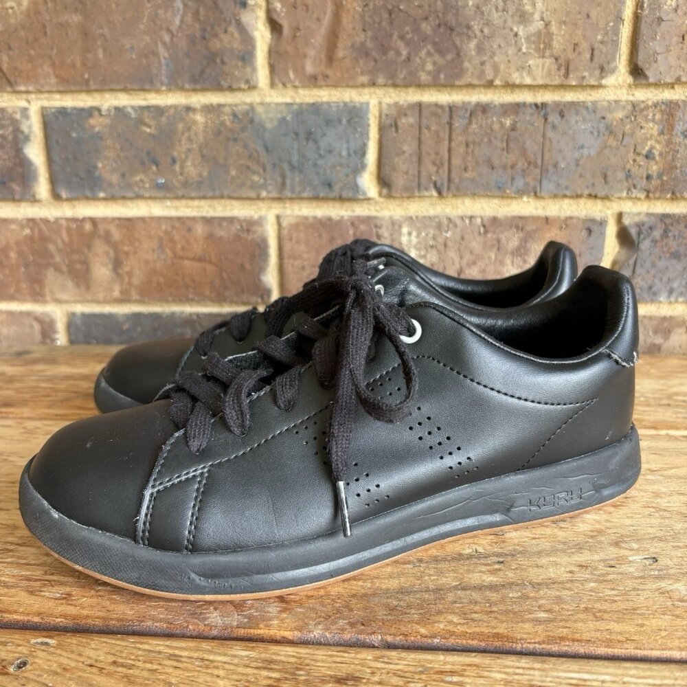 Size 8.5-Kuru Women's Roam Classic Court Shoes Comfort Sneakers Black